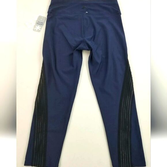 NWT Splendid Leggings Peacock Sheer Active wear - Picture 2 of 14